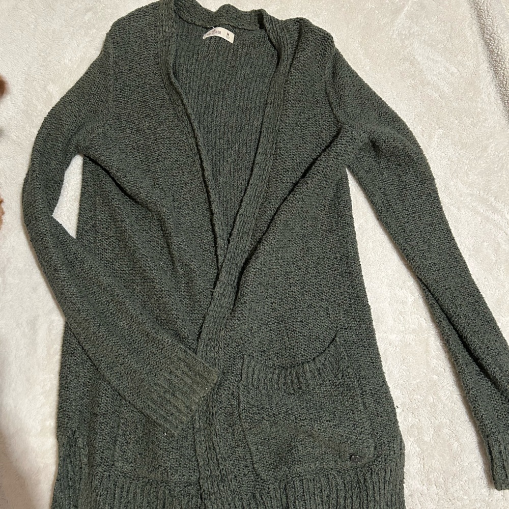 Hollister cardigan.
